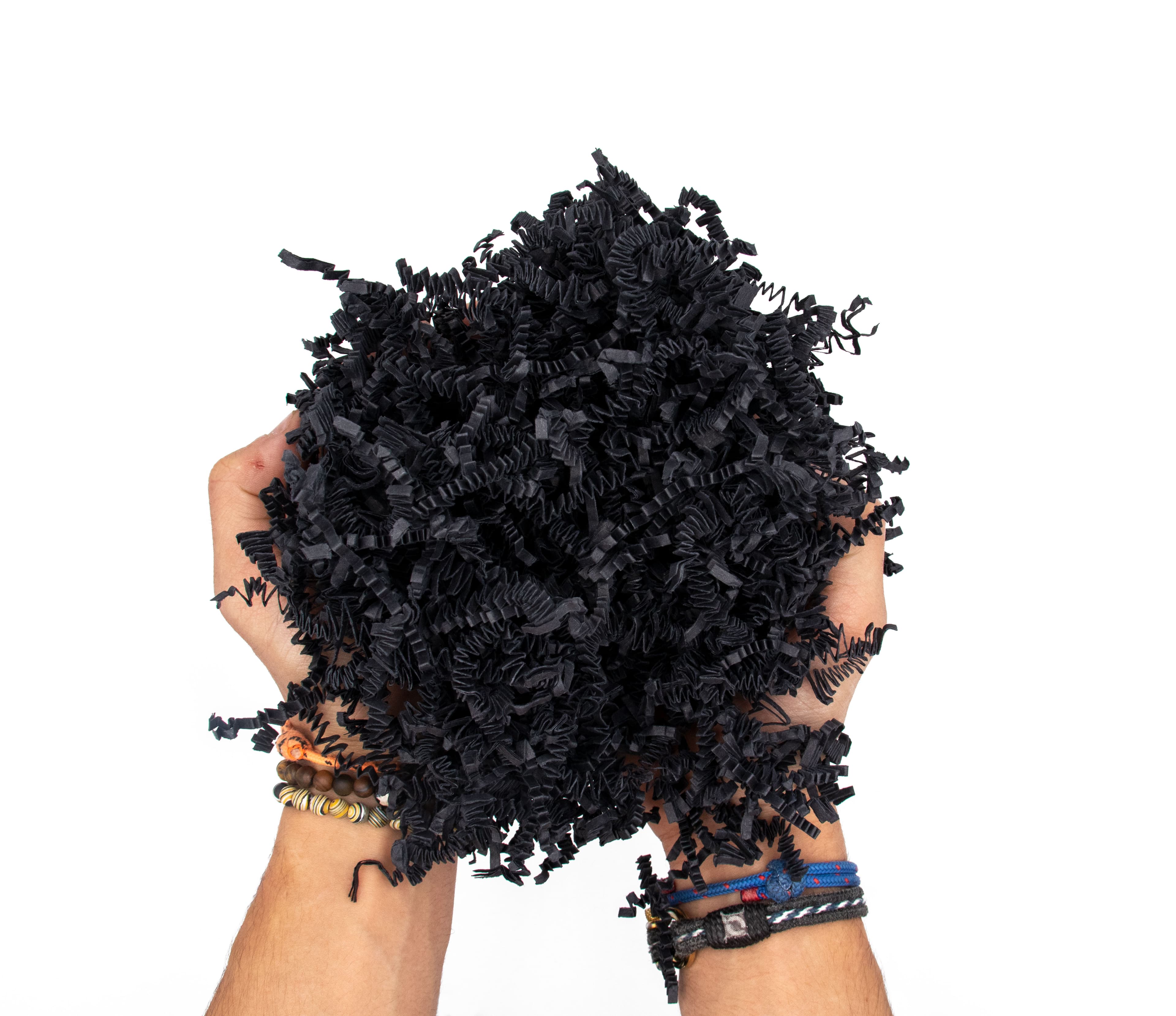 Black Shredded Paper Filler 2