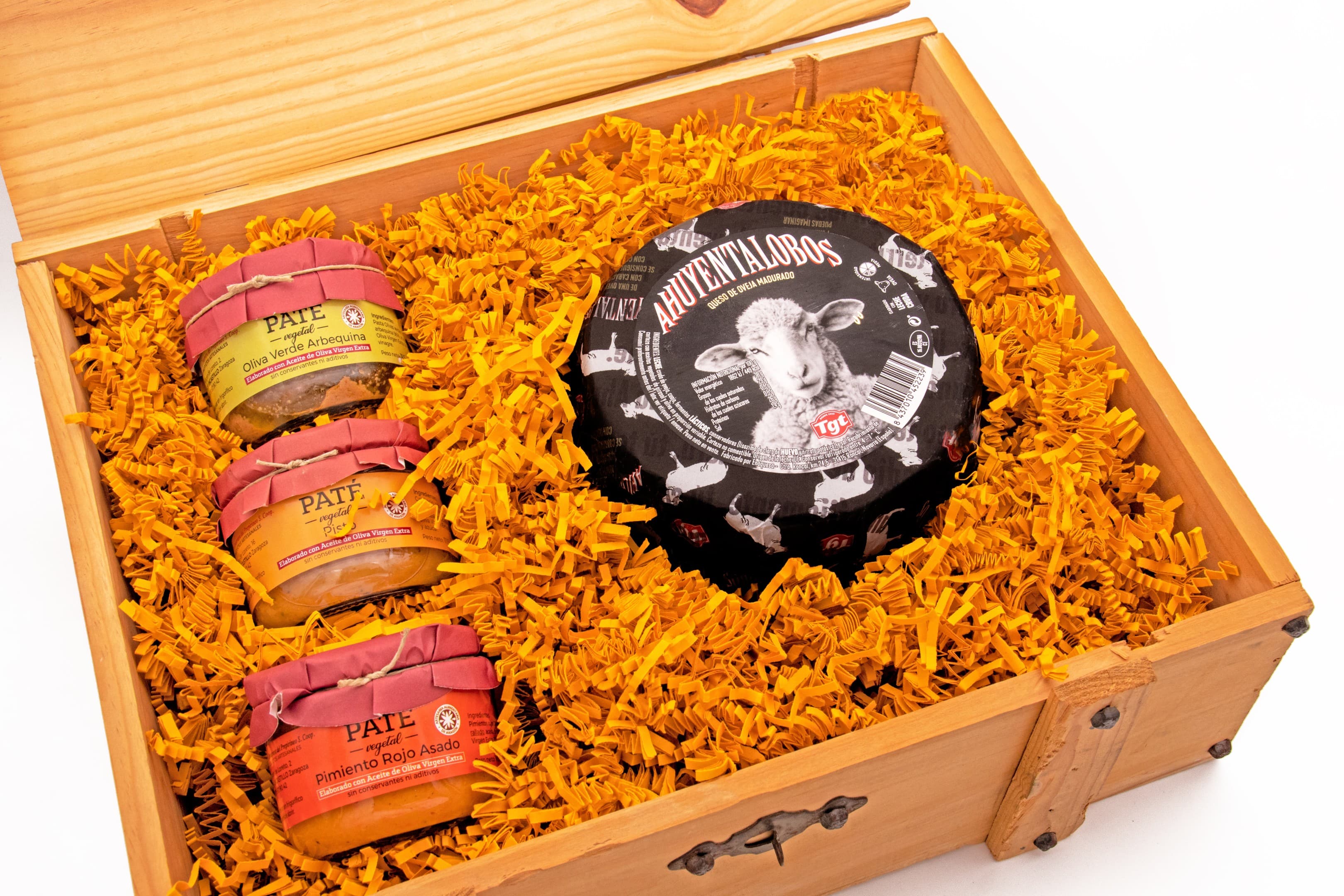 Relleno de cajas de diferentes colores